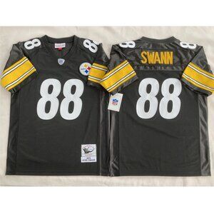 Lynn Swann Black Stitched Jersey Choose for Mens Youths